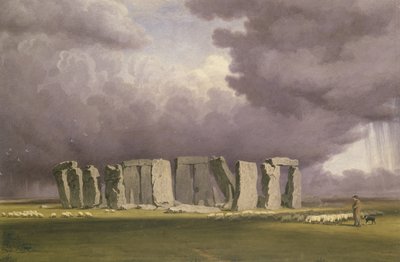 Stonehenge: Stormy Day, 1846 by Joseph Mallord William Turner